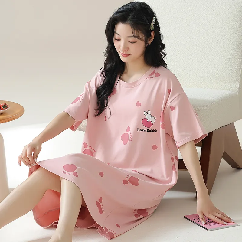 Cotton Gene Women's Nightgowns-4