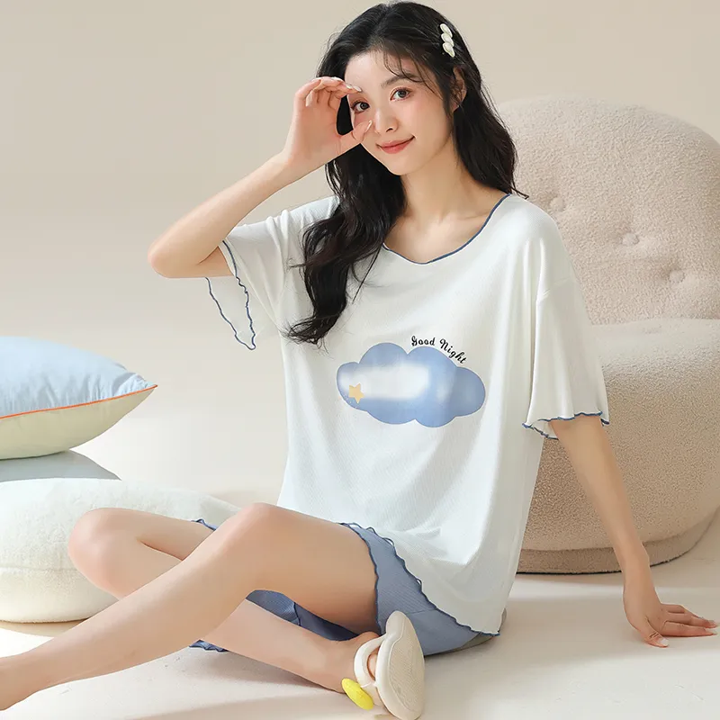 Cotton Gene Women's Pajama Sets-4