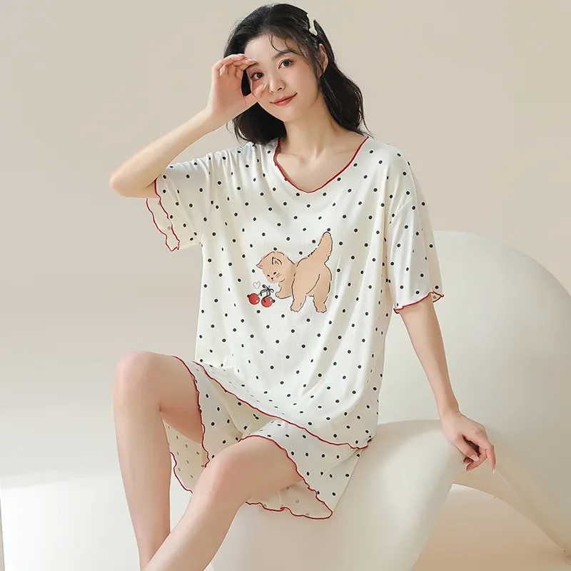 Cotton Gene Women's Pajama Sets-7