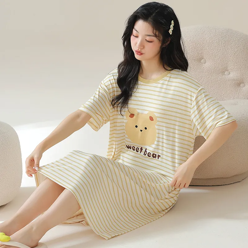 Cotton Gene Women's Nightgowns-2