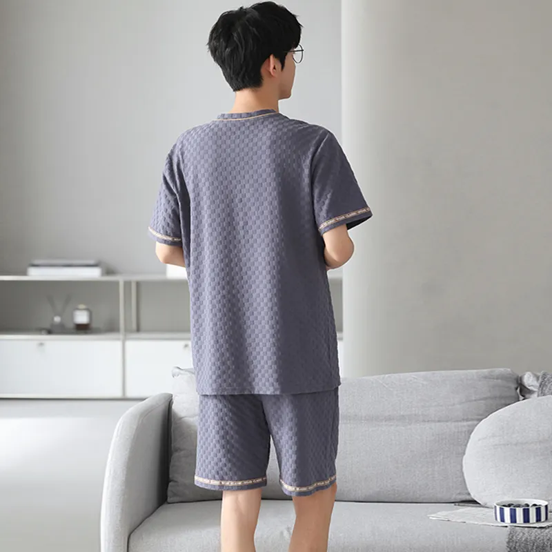 Cotton Gene Men Pajama Sets-2
