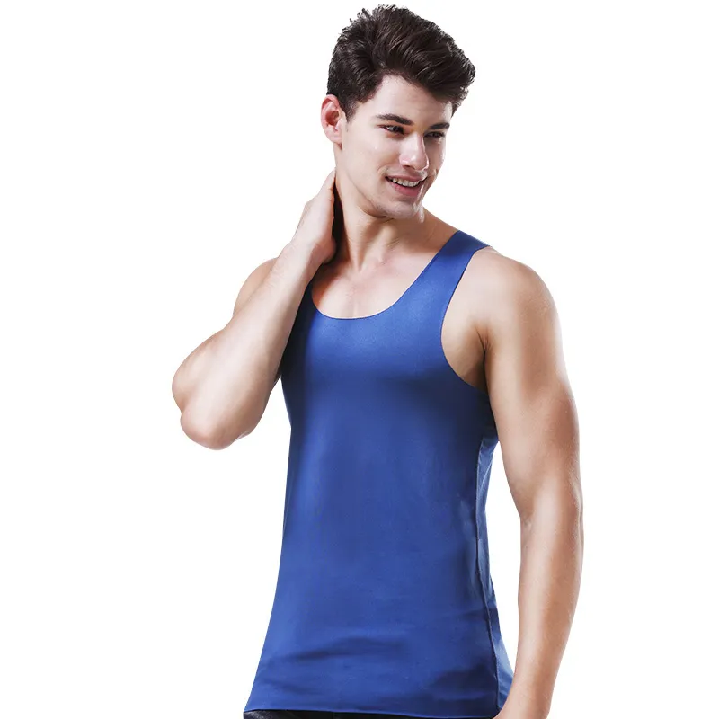 Cotton Gene Men Tank Tops-5
