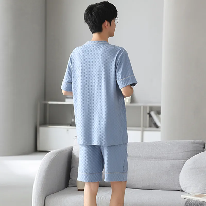 Cotton Gene Men Pajama Sets-2