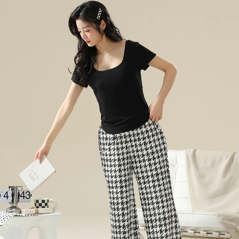 Cotton Gene Women's Pajama Sets-1