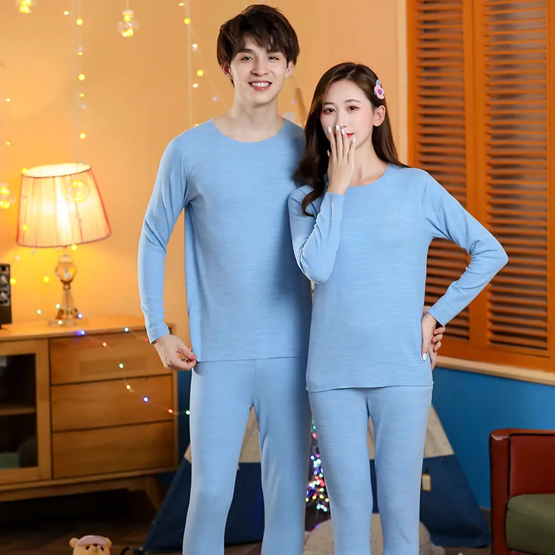 Cotton Gene Unisex Thermal Sets-5