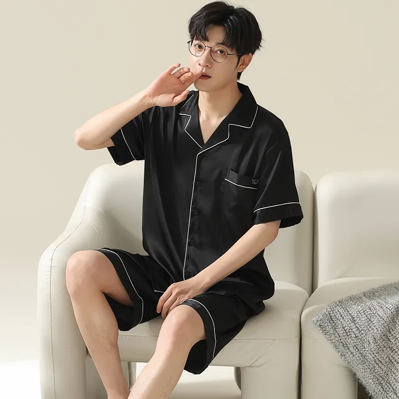Cotton Gene Men Pajama Sets-4