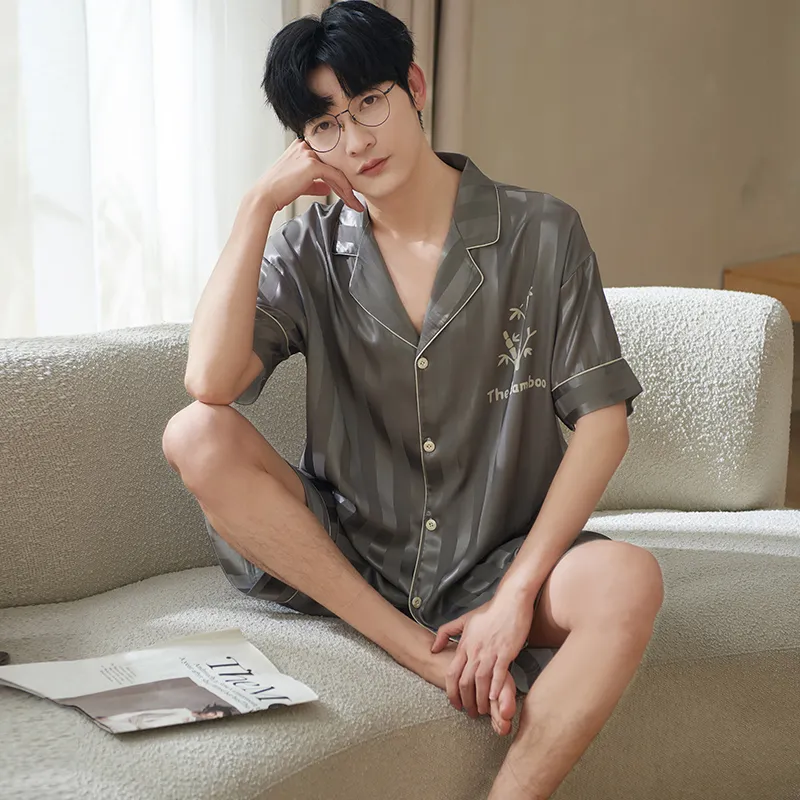 Cotton Gene Men Pajama Sets-1
