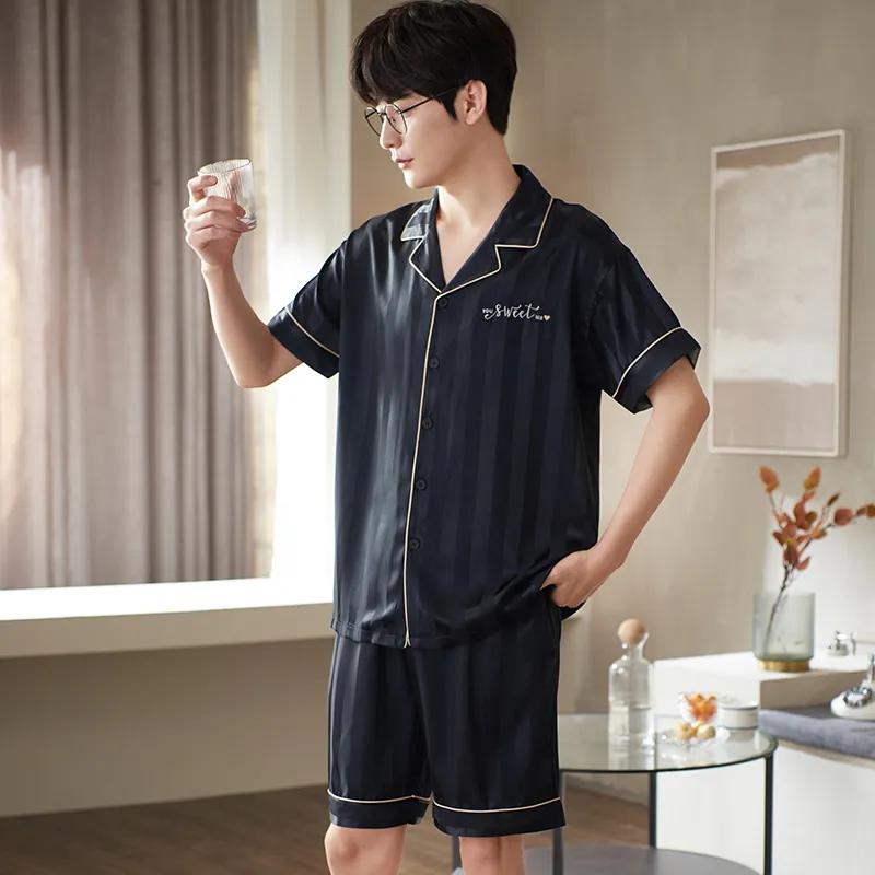 Cotton Gene Men Pajama Sets-2