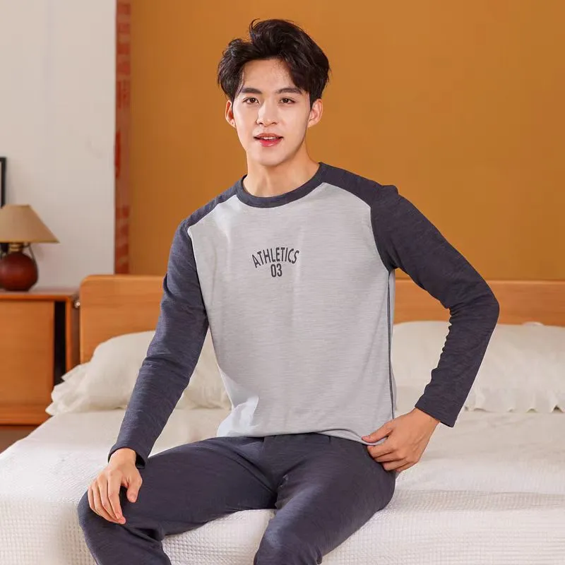 Cotton Gene Unisex Thermal Sets-6