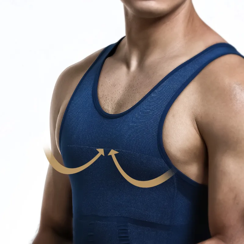 Cotton Gene Men Tank Tops-7