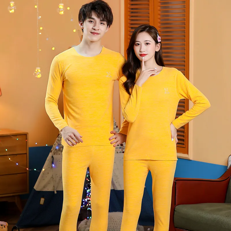 Cotton Gene Unisex Thermal Sets-9