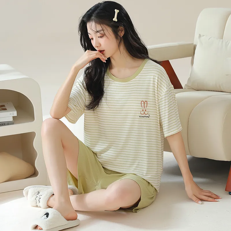 Cotton Gene Women's Pajama Sets-6