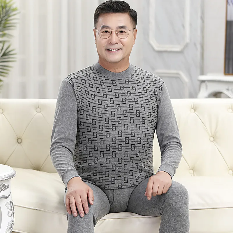 Cotton Gene Men Thermal Sets-6