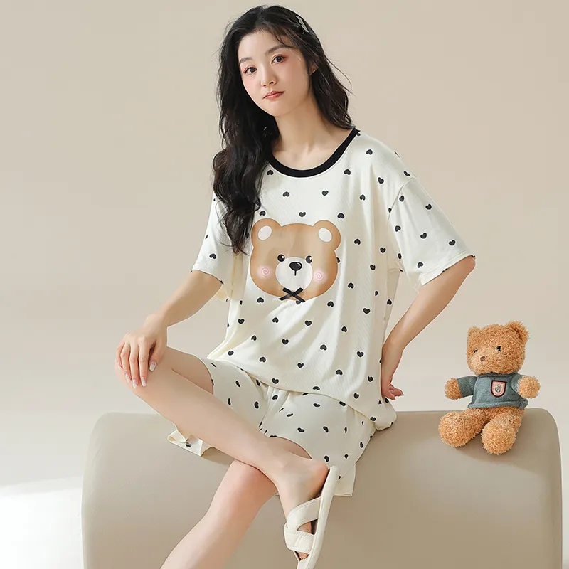 Cotton Gene Women's Pajama Sets-4