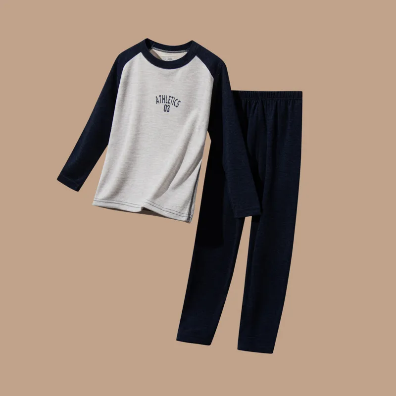 Cotton Gene Unisex Thermal Sets-7