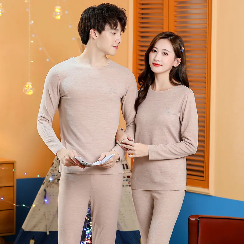 Cotton Gene Unisex Thermal Sets-7