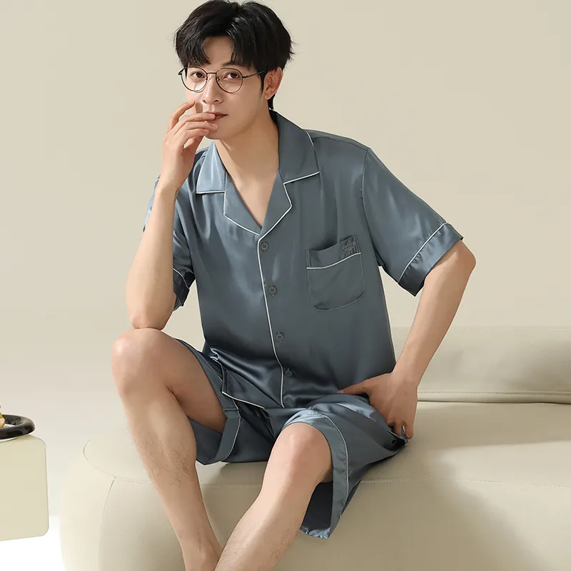 Cotton Gene Men Pajama Sets-4