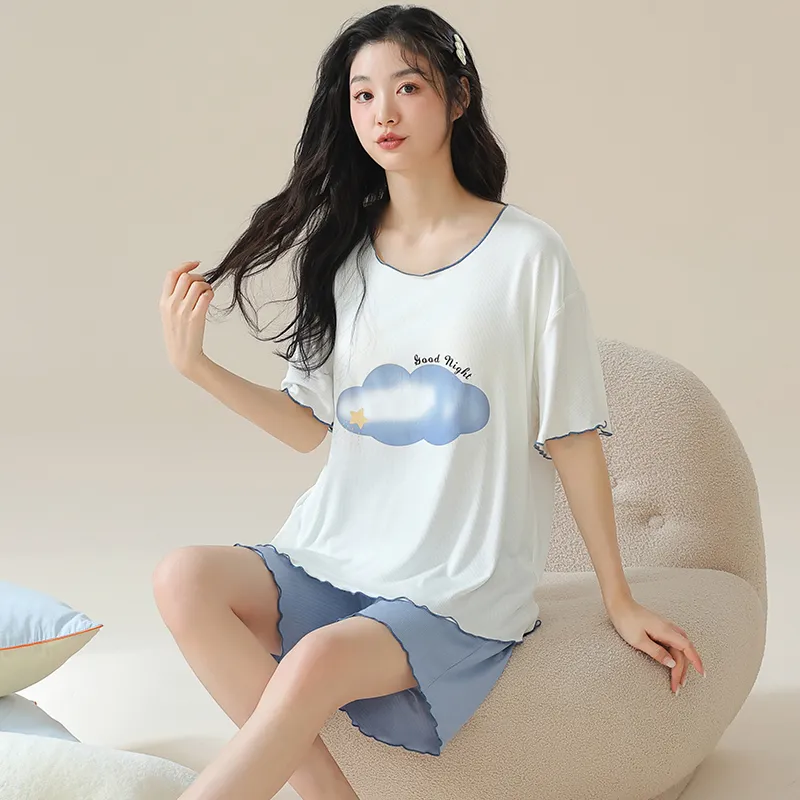 Cotton Gene Women's Pajama Sets-6