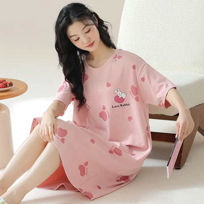 Cotton Gene Women's Nightgowns-3