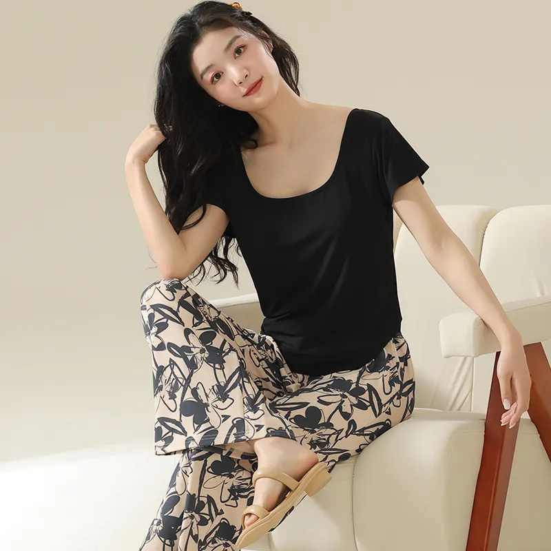 Cotton Gene Women's Pajama Sets-4