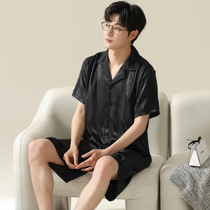 Cotton Gene Men Pajama Sets-4
