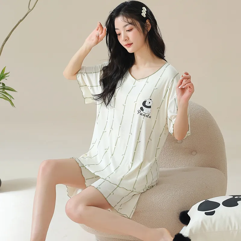 Cotton Gene Women's Pajama Sets-7