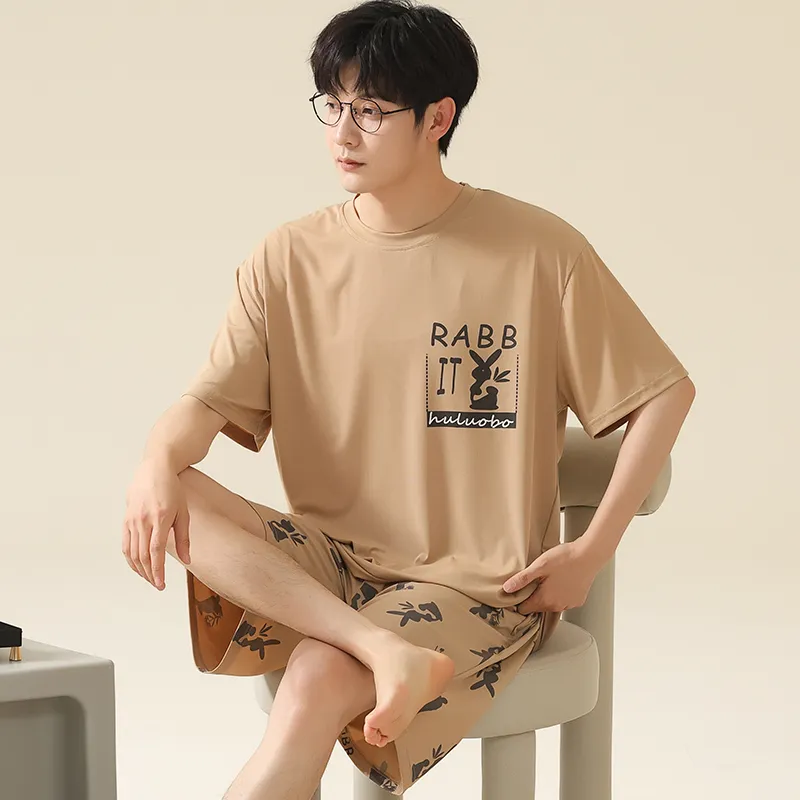 Cotton Gene Men Pajama Sets-3