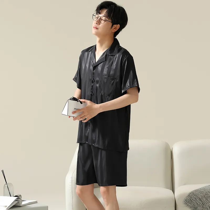Cotton Gene Men Pajama Sets-1