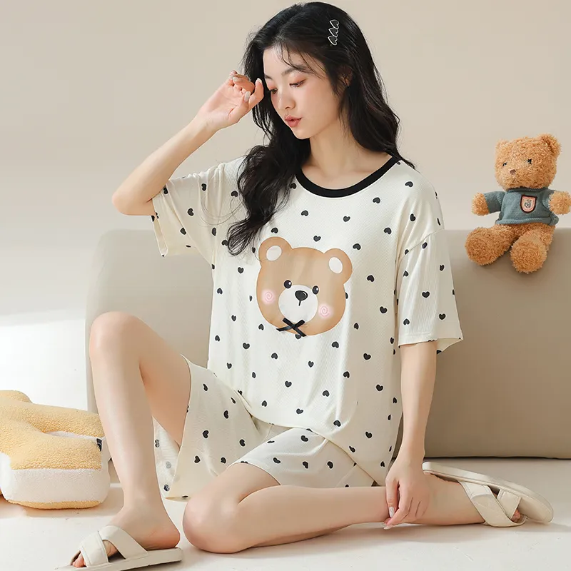 Cotton Gene Women's Pajama Sets-7