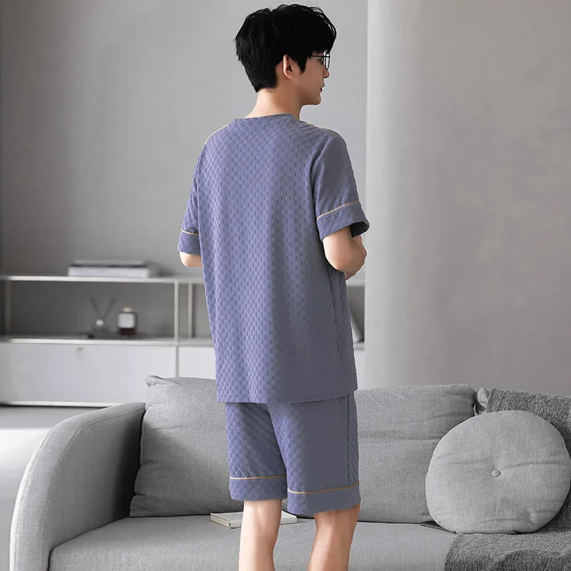 Cotton Gene Men Pajama Sets-2