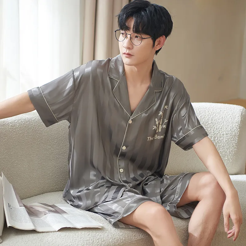 Cotton Gene Men Pajama Sets-3