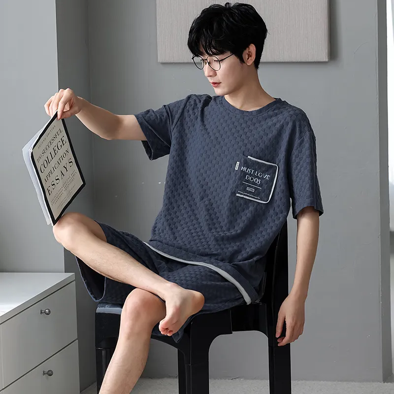 Cotton Gene Men Pajama Sets-3