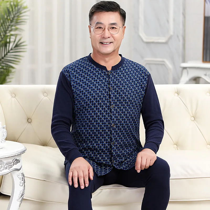Cotton Gene Men Thermal Sets-12
