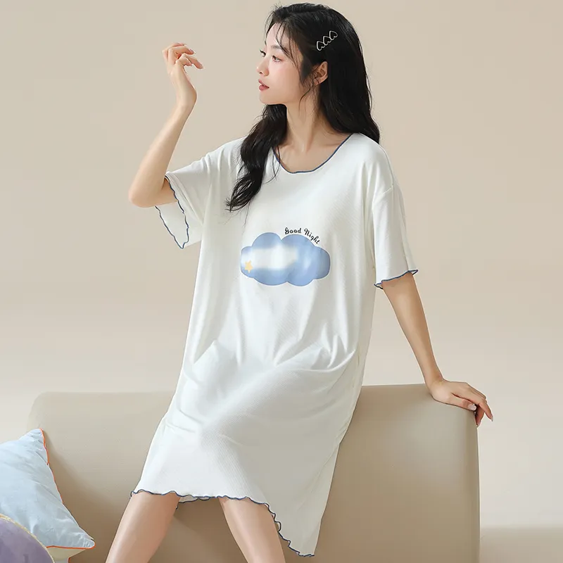 Cotton Gene Women's Nightgowns-2