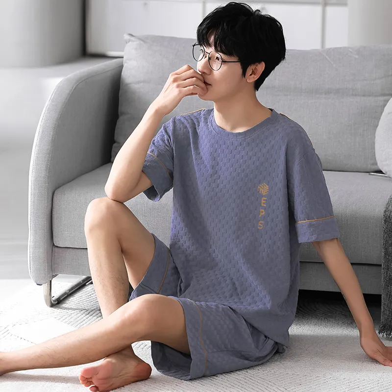 Cotton Gene Men Pajama Sets-3