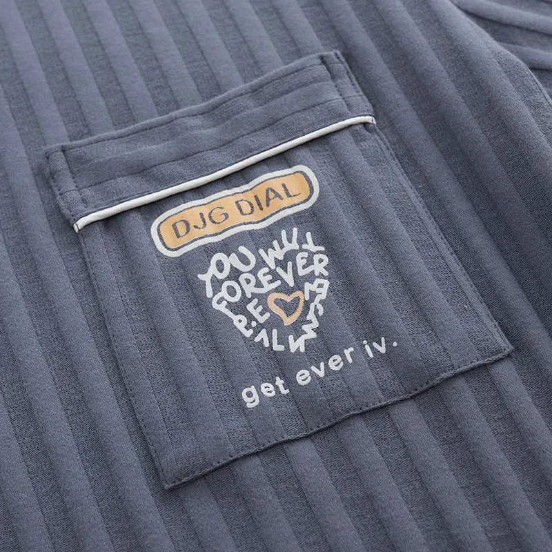 Cotton Gene Men Pajama Sets-4