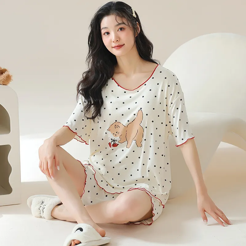 Cotton Gene Women's Pajama Sets-4