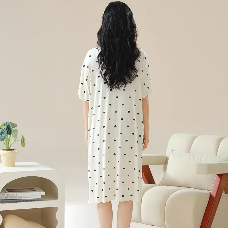 Cotton Gene Women's Nightgowns-6