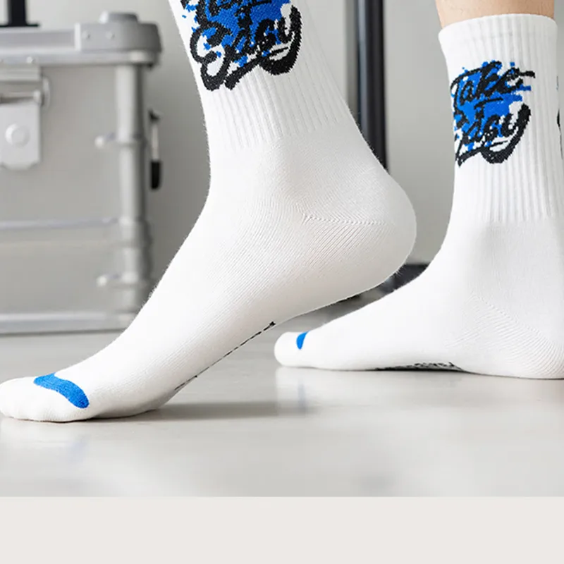Cotton Gene Mid-Calf Socks Men's 4 Pack-6