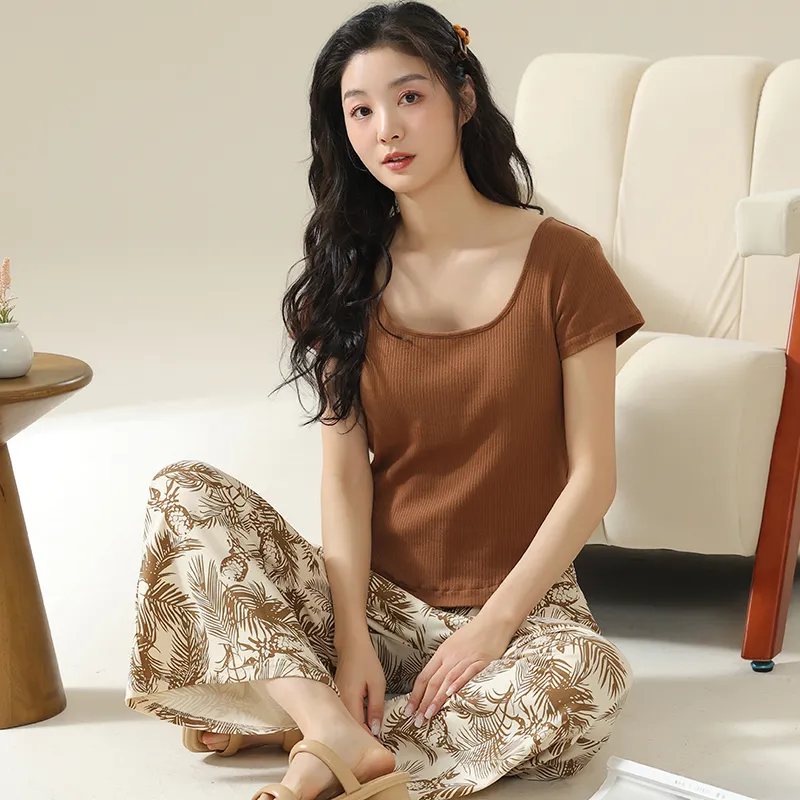 Cotton Gene Women's Pajama Sets-3