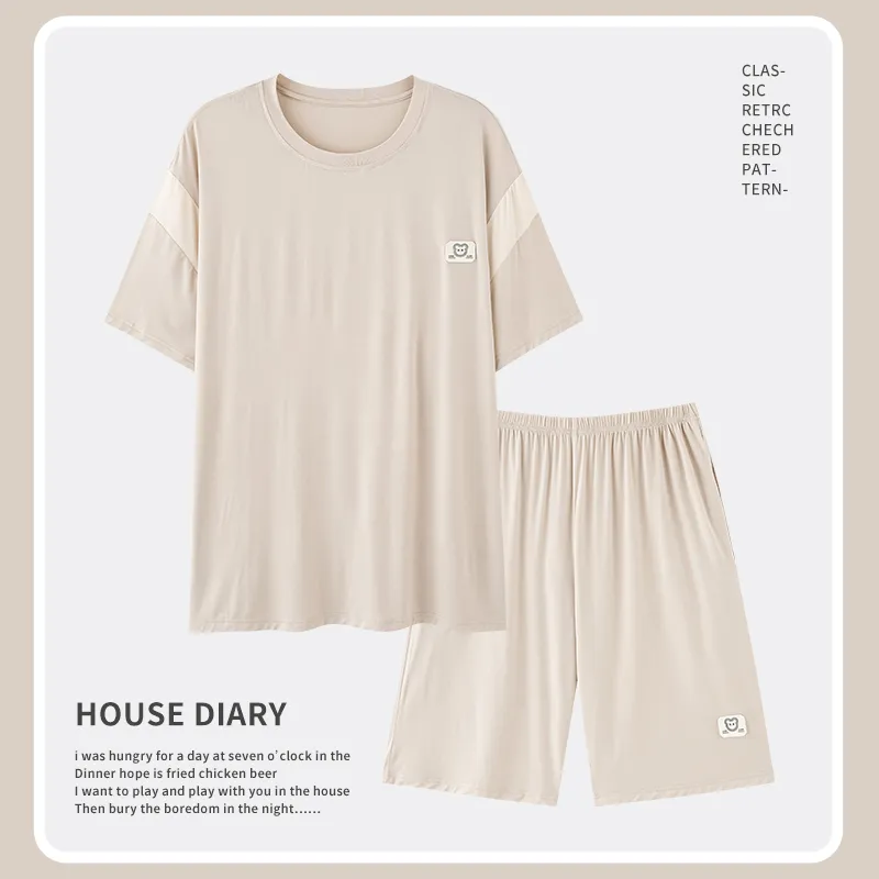 Cotton Gene Men Pajama Sets-1