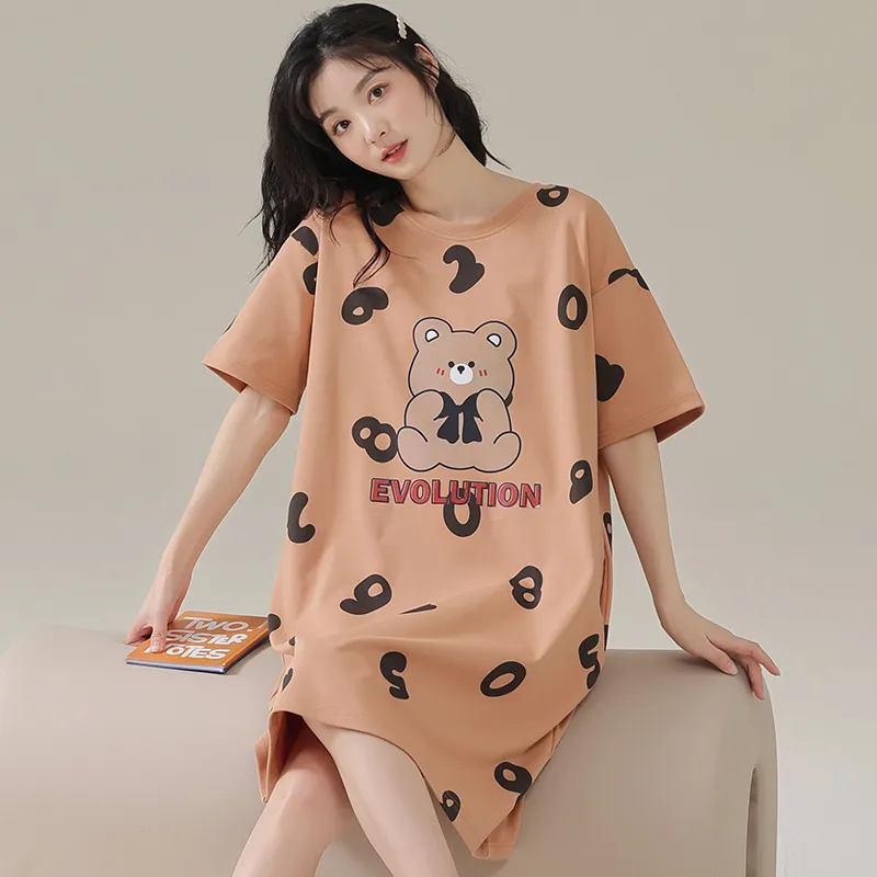 Cotton Gene Women's Nightgowns-3