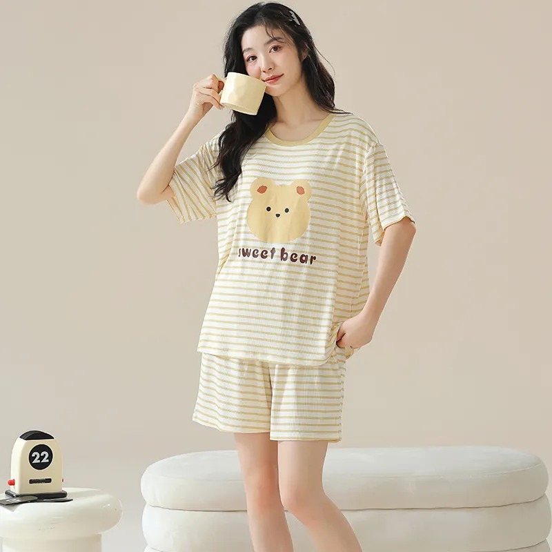 Cotton Gene Women's Pajama Sets-2