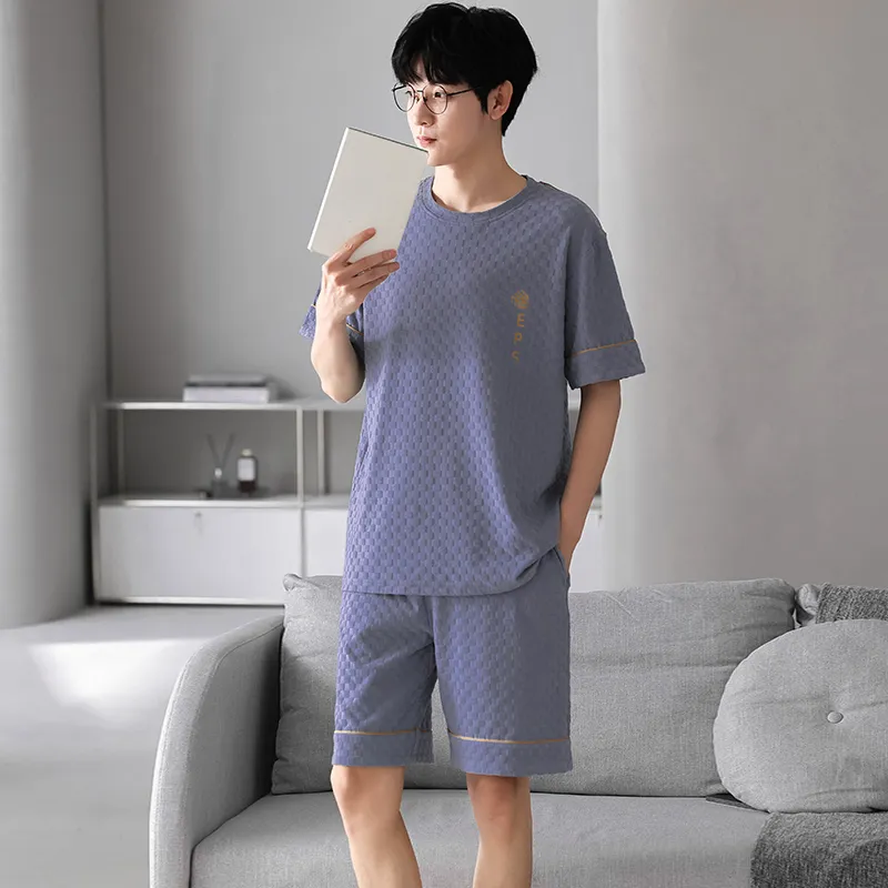 Cotton Gene Men Pajama Sets-1