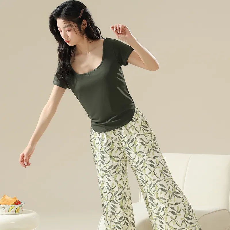 Cotton Gene Women's Pajama Sets-4