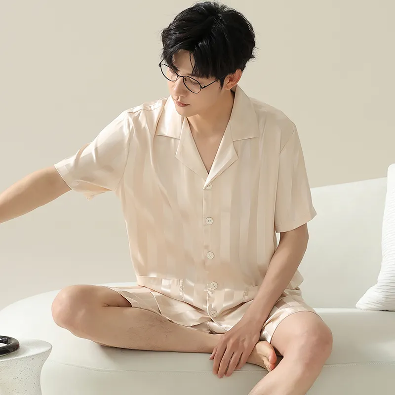 Cotton Gene Men Pajama Sets-3