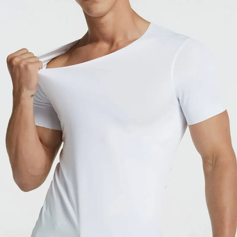 Cotton Gene Undershirt Men's White-2