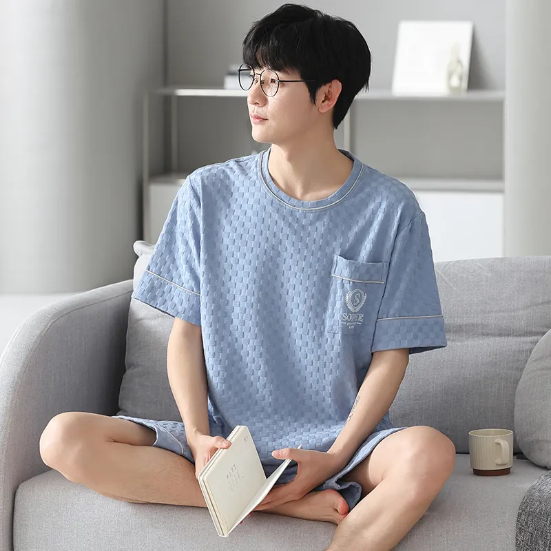 Cotton Gene Men Pajama Sets-3