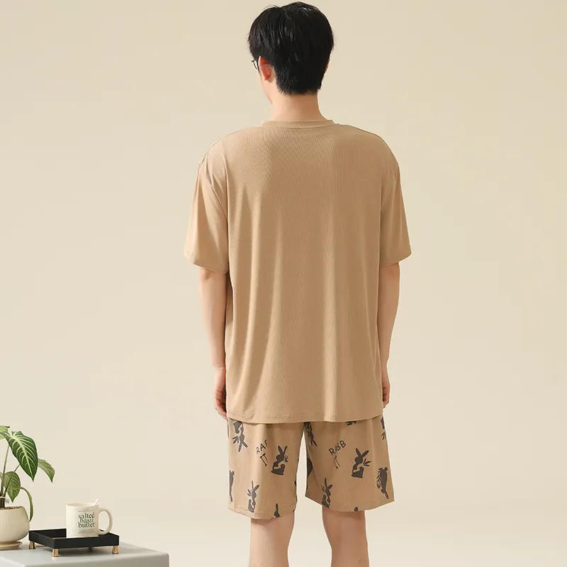 Cotton Gene Men Pajama Sets-2