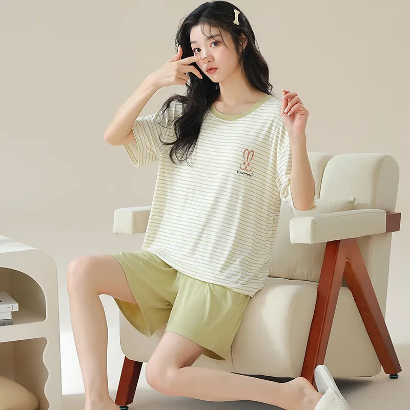 Cotton Gene Women's Pajama Sets-5